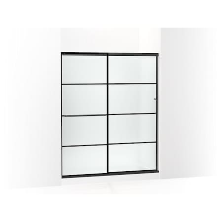 Kohler Elate 1/4 Shower Door 70 1/2 X 59 5/8 707608-6G80-BL